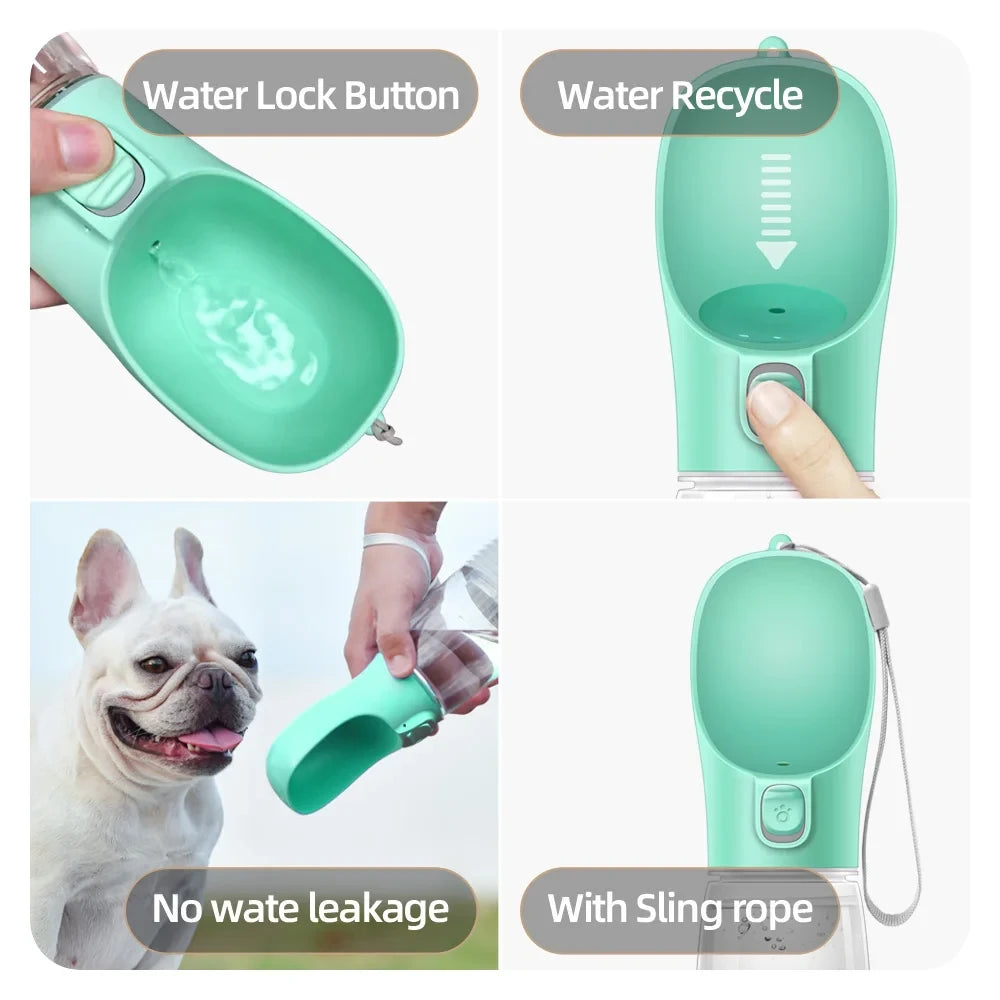 AquaPup™-Leakproof portable dog water bottle